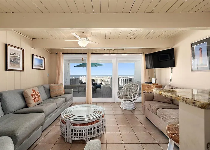 Holiday home Beautiful Direct Ocean Front Townhome In Sea Village With Relaxing Ocean Views!