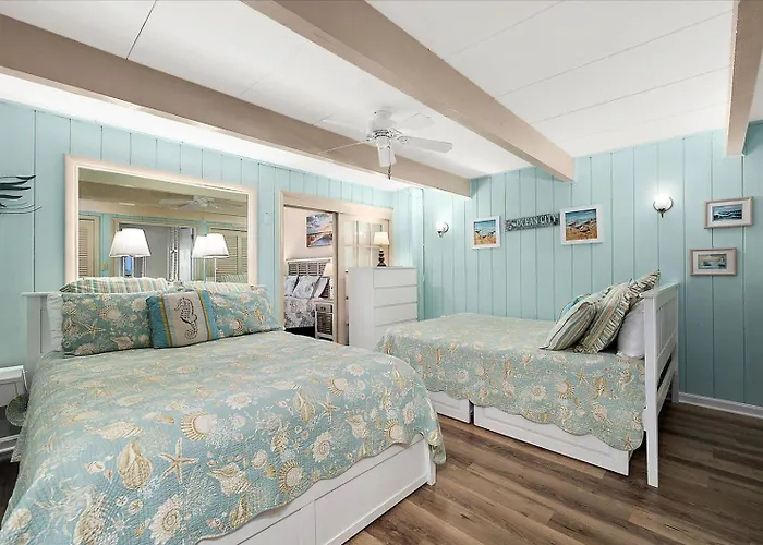 Beautiful Direct Ocean Front Townhome In Sea Village With Relaxing Ocean Views! * Ocean City