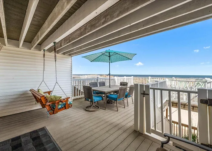 Holiday home Beautiful Direct Ocean Front Townhome In Sea Village With Relaxing Ocean Views! Ocean City