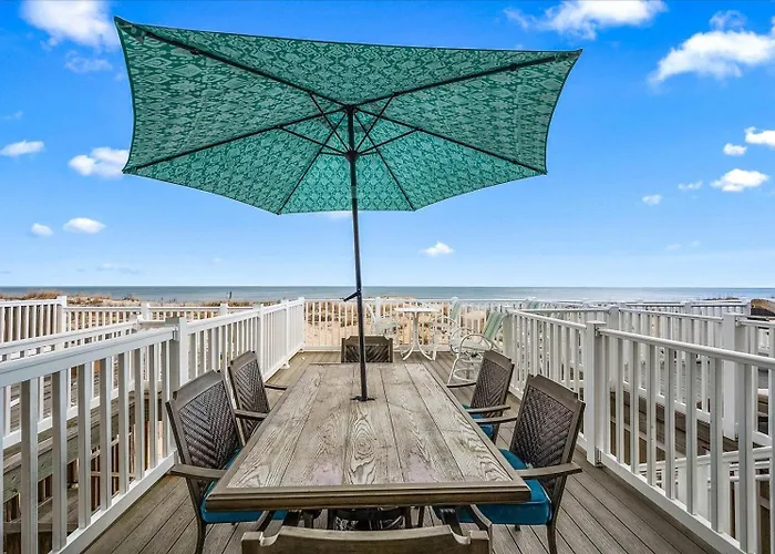 Beautiful Direct Ocean Front Townhome In Sea Village With Relaxing Ocean Views! Holiday home Ocean City