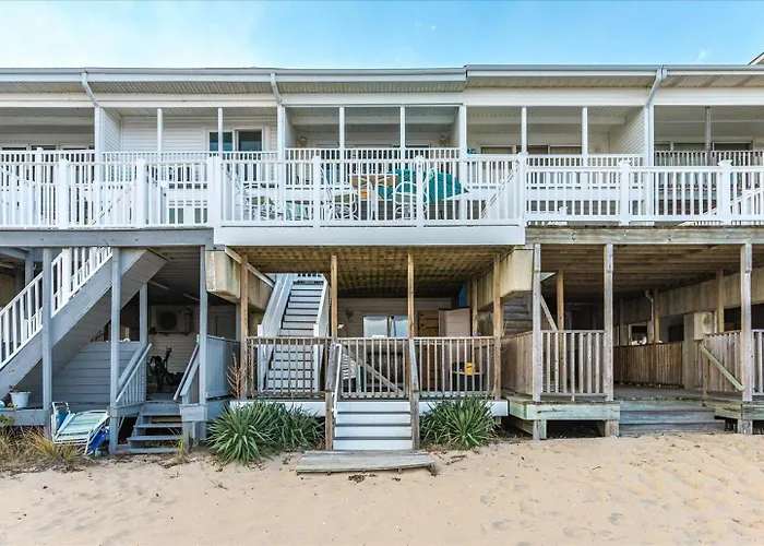 Beautiful Direct Ocean Front Townhome In Sea Village With Relaxing Ocean Views! * Ocean City