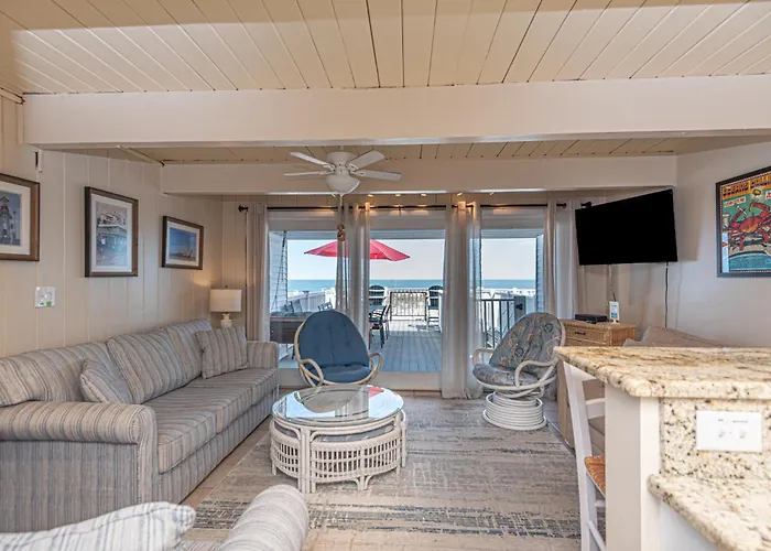 Beautiful Direct Ocean Front Townhome In Sea Village With Relaxing Ocean Views! * Ocean City