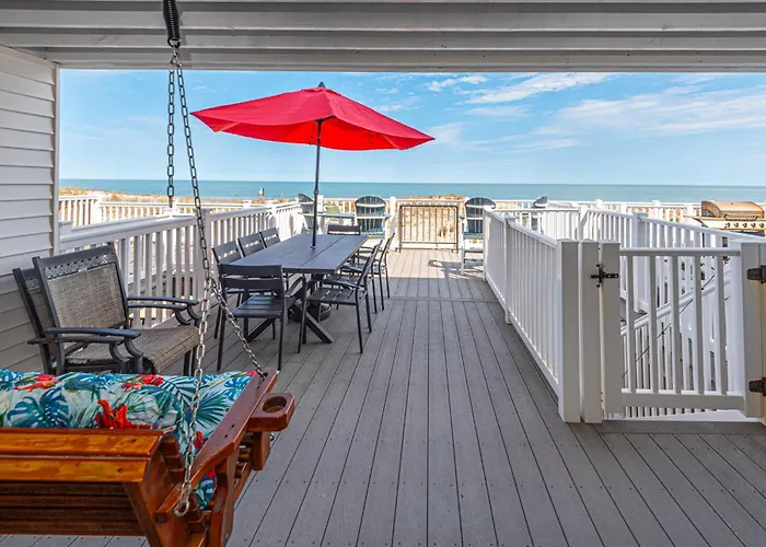 Beautiful Direct Ocean Front Townhome In Sea Village With Relaxing Ocean Views! Ocean City